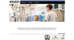 Desktop Screenshot of markselectronic.com